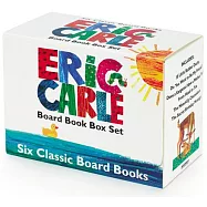 艾瑞‧卡爾創意經典圖畫書(6本合售)Eric Carle Six Classic Board Books Box Set