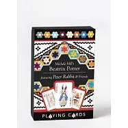 Michele Hill&rsquo;s Beatrix Potter Playing Cards Single Pack: A Delightful Deck of Playing Cards Featuring Peter Rabbit