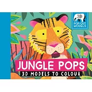 Jungle Pops: 3d Models to Colour
