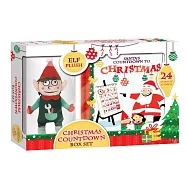 Christmas Countdown Gift Set: Storybook and Elf Plush Toy