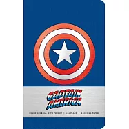 Marvel: Captain America Hardcover Ruled Journal