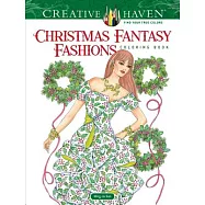 Christmas Fantasy Fashions Coloring Book