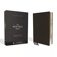 Holy Bible: New International Version, Heritage Bible, Black, Single-column, Premium Leather, Sterling Edition, Comfort Print