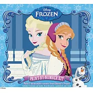 Disney Frozen Paint-by-Number Kit: Paint 5 Memorable Scenes from Disney’s Frozen