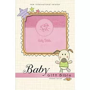 Niv, Baby Gift Bible, Holy Bible, Leathersoft, Pink, Red Letter Edition, Comfort Print: Keepsake Edition