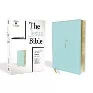 Holy Bible: The Jesus Bible, New International Version, Blue, Leathersoft, Comfort Print