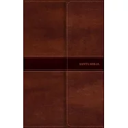 Santa Biblia / Holy Bible: RVR 1960 Biblia Ultrafina, marrón símil piel con índice y solapa con imán / KJV Ultrafine