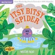 寶寶咬咬書：經典童謠The Itsy Bitsy Spider(耐撕咬、無毒可洗)Indestructibles