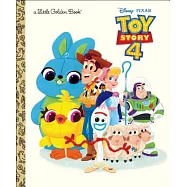 迪士尼皮克斯動畫《玩具總動員 4》小金書故事Toy Story 4 Little Golden Book (Disney/Pixar Toy Story 4)