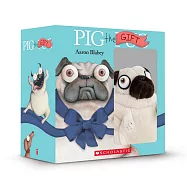 Pig The Pug Gift Set (4 Books + CD +Plush)