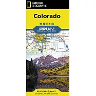 National Geographic Guide Map Colorado: Road Map & Guide