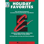 Essential Elements Holiday Favorites: Baritone B.C. Book With Online Audio