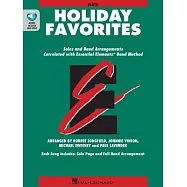 Essential Elements Holiday Favorites: Flute Book With Online Audio