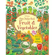 First Sticker Book: Fruit & Vegetables