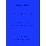 Moby Dick: Blue Lined Journal