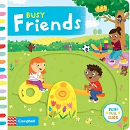 忙碌好朋友 硬頁遊戲書Busy Friends