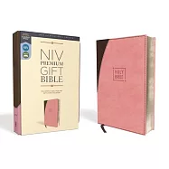Holy Bible: New International Version, Pink/Chocolate LeatherSoft