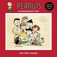 Peanuts Commemorative Print With 2020 Calendar