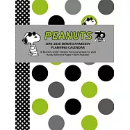 Peanuts 2019-2020 Monthly/Weekly Planning Calendar