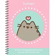 Pusheen Weekly/Monthly 2019-2020 Planner: Includes Stickers