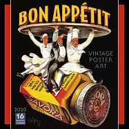 Bon App&eacute;tit 2020 Calendar: Vintage Food Posters