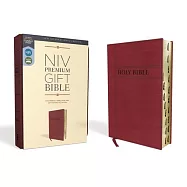Holy Bible: New International Version, Burgundy, Leathersoft