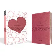 Santa Biblia / Holy Bible: Nueva version internacional, rosa leathersoft, Precious Moments quinceanera