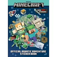 Minecraft官方貼紙書(超過500張貼紙)Official Aquatic Adventure Sticker Book (Minecraft)