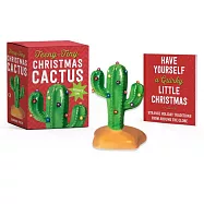 Teeny-tiny Christmas Cactus: With Colored Lights!