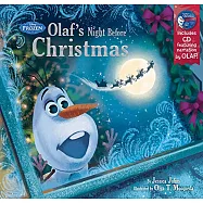 Olaf&rsquo;s Night Before Christmas Book & CD