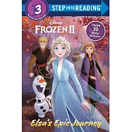 冰雪奇緣2讀本(改編自動畫，4-7歲適讀)Elsa’s Epic Journey (Disney Frozen 2) (Step into Reading)