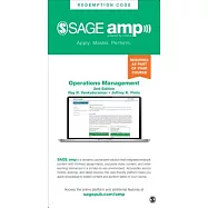 Operations Management - Sage Amp Edition: Managing Global Supply Chains