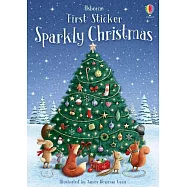 Little Sparkly Christmas Sticker Book
