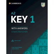 A2 Key 1 for the Revised 2020 Exam Student’s Book with Answers with Audio