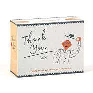 Thank You Box: 20 Thank-You Cards by 5 Artists (Blank Inside - All Occasion - 20-Count Thank You Notecard Set)