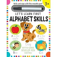 Lets Learn Wipe Clean Hardcover: Alphabet Skills