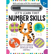 Lets Learn Wipe Clean Hardcover: Number Skills