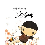 Collect happiness notebook for handwriting ( Volume 3)(8.5*11) (100 pages): Collect happiness and make the world a