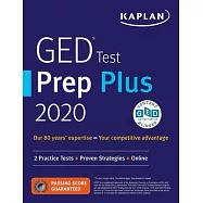 GED Test Prep Plus 2020: 2 Practice Tests + Proven Strategies + Online