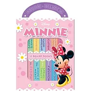 Disney Minnie Mouse - 12 Board Book Block My First Library