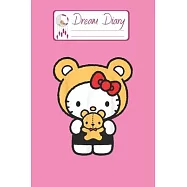 Dream Diary: Are You Kitten Me Right Meow Hello Kitty Blank Dream Diary Dream Journal Log Notebook Ruled Lined Planner