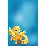 Pegasus with stars notebook: Notebook, Diary and Journal with 120 Lined Pages Angelically Pony with stars