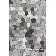 Migraine Diary: Professional Chronic Headache Migraine pain Journal - Tracking headache triggers, symptoms and pain relief options.