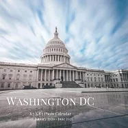 Washington DC 8.5 X 8.5 Photo Calendar January 2020 - June 2021: 18 Monthly Mini Picture Book- Cute 2020-2021 Year