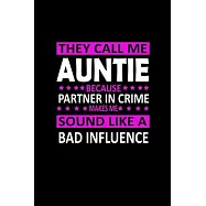 They call me Auntie because Partner in Crime sound like a Bad Influence: Food Journal - Track your Meals - Eat clean