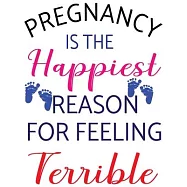 Pregnancy Is the Happiest Peason for Feeling Terrible: Mint Green Stripes Tracker for Newborns, Breastfeeding Journal