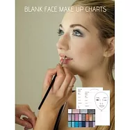 Blank Face Make Up Charts: Big Sized Quality Practice Notebook / Workbook / Sketchbook for Professional and Hobby