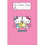 Dream Diary: Are You Kitten Me Right Meow Hello Kitty Blank Dream Diary Dream Journal Log Notebook Ruled Lined Planner