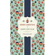 Merry christmas and happy new year wishing you peace and joy daily to do list notebook: Daily Checklist Productivity