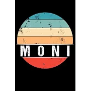 Moni: 100 Pages 6 &rsquo;&rsquo;x 9&rsquo;&rsquo; -Dot Graph Paper Journal Manuscript - Planner - Scratchbook - Diary